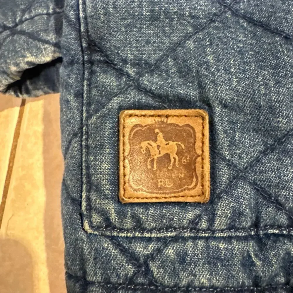 Vintage 90s Ralph Lauren Denim Jacker size M in womens